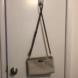 Micheal Kors crossbody with MK logo